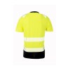 Tee-shirt haute visibilité en polyester recyclé