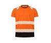Tee-shirt haute visibilité en polyester recyclé