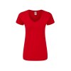 Tee-shirt femme col v