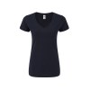 Tee-shirt femme col v
