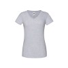 Tee-shirt femme col v