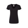 Tee-shirt femme col v