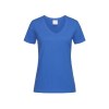 Tee-shirt femme col v