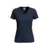 Tee-shirt femme col v
