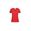 Tee-shirt femme col v