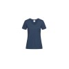 Tee-shirt femme col v