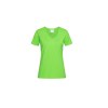 Tee-shirt femme col v