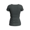Tee-shirt femme col v