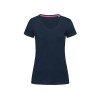 Tee-shirt femme col v