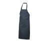 Tablier à bavette polycoton avec poche