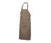 Tablier à bavette polycoton avec poche