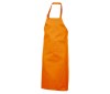 Tablier à bavette 100% coton avec poche