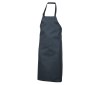 Tablier à bavette 100% coton avec poche