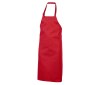 Tablier à bavette 100% coton avec poche