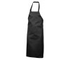 Tablier à bavette 100% coton avec poche