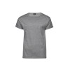 Tee-shirt manches retroussées