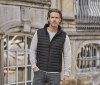 Bodywarmer bi-matière homme