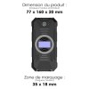 TAIYO - BATTERIE DE SECOURS SOLAIRE RENFORCEE ANTI-CHOCS 10 000 MAH