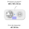 DOKKU - STATION DE CHARGE UNIVERSELLE 4 EN 1 AVEC CHARGEUR SANS FIL