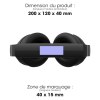 NOIZU - CASQUE PREMIUM NOISE CANCELLING ANC SANS FIL BLUETOOTH NOIR