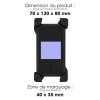 JITENSHA - SUPPORT VELO / MOTO / TROTTINETTE - SMARTPHONE JUSQU'A 6.9"