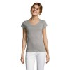MOON T-SHIRT FEMME COL V