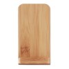Chargeur sans fil en bambou