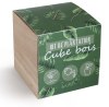 Cube bois Graines