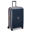 ST TROPEZ - Valise trolley extensible 4 doubles roues 77 cm