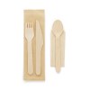 SUYA. Ensemble de couverts en bois