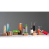 QUINTANA. Bouteille de sport 390mL en verre avec bouchon en PP