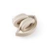 FEYNMAN. Casque audio sans fil en ABS et fibre de paille de blé