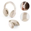 FEYNMAN. Casque audio sans fil en ABS et fibre de paille de blé