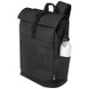 Sac à dos Hoss recyclé GRS avec rabat enroulable pour ordinateur portable de 15,6" 12L