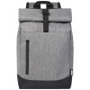 Sac à dos Hoss recyclé GRS avec rabat enroulable pour ordinateur portable de 15,6" 12L