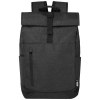 Sac à dos Hoss recyclé GRS avec rabat enroulable pour ordinateur portable de 15,6" 12L