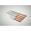 GOURMET - Set de 5 couteaux dans socle