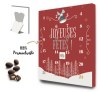 Calendrier de l'avent 2021 Amandes - Chocolat Lait ou Gianduja - Le Petit Carré de Chocolat®