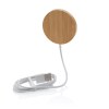 Chargeur magnétique sans fil en bambou 10W