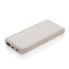 Powerbank en fibre de paille de blé 10.000 mAh