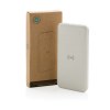 Powerbank 8000 mAh avec induction en plastique recyclé RCS