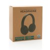 Casque audio en plastique recyclé RCS