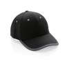 Casquette contraste 6 panneaux coton recyclé Impact AWARE™