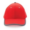 Casquette contraste 6 panneaux coton recyclé Impact AWARE™