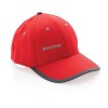 Casquette contraste 6 panneaux coton recyclé Impact AWARE™