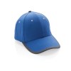 Casquette contraste 6 panneaux coton recyclé Impact AWARE™