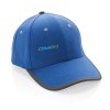 Casquette contraste 6 panneaux coton recyclé Impact AWARE™