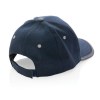 Casquette contraste 6 panneaux coton recyclé Impact AWARE™