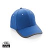 Casquette contraste 6 panneaux coton recyclé Impact AWARE™