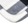 Couverture / Plaid doux à carreaux